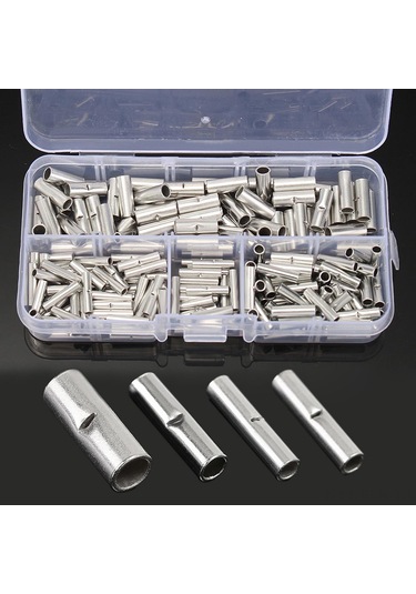 Xindoker 200 Parça Paslanmaz Çelik Kablo Ekleyici Seti - Çeşitli Boyutlarda Ve Pratik Saklama Kutusu