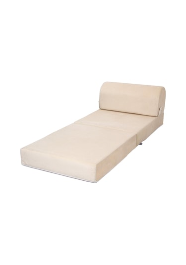 Magic Tek Kişilik Katlanır Yataklı Koltuk Bej
