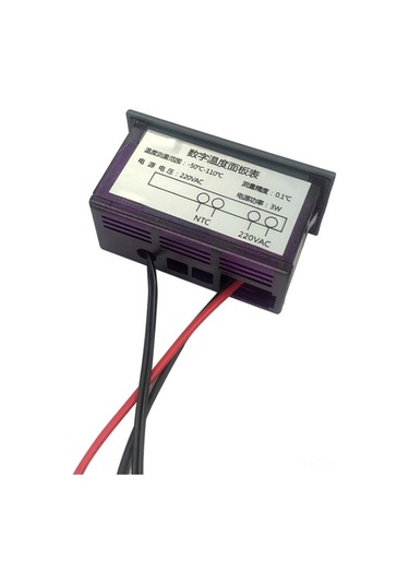 Tongxida Doğal Buzdolabı Termometresi -50 C'den +110 C'ye Hassas Ölçüm, 220v