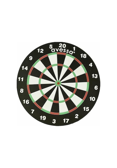 Avessa Dart-10 Amatör Dart Tahtası 6 Oklu