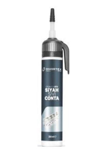 Divortex Rtv Siyah Sıvı Conta Otomatik Tetikli 200 Ml.