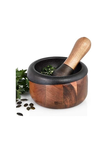 Adhoc Mo20 Crush Döküm Havan Seti 13 CM