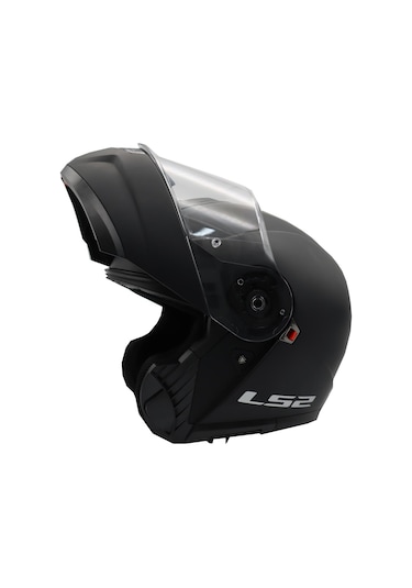 Ls2 Strobe 2 Çene Açılır Motosiklet Kaskı Mat Siyah