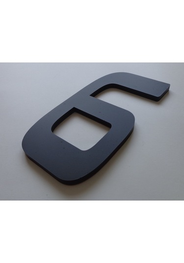 15Cm Kapı Daire Villa Bina Birim Numarası No:6