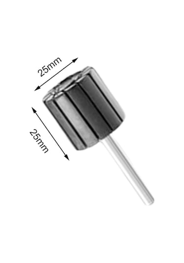 Homyl Zımpara Davul Mandrelleri Metal Ağaç İşleme 25mmx25mm