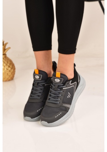 Unisex Spor Ayakkabı Sneaker Füme