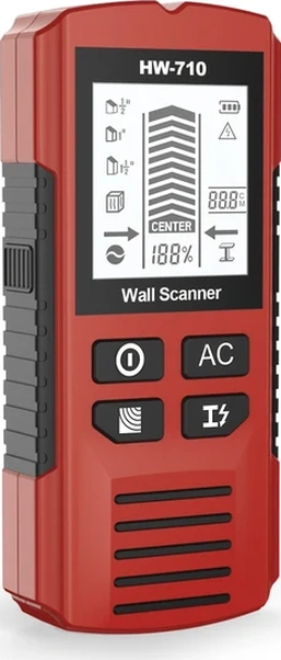 Willowhaven Red 3 Tarama Modlu Profesyonel Duvar Tarayıcı - Ahşap, Metal, Kablo Bulur