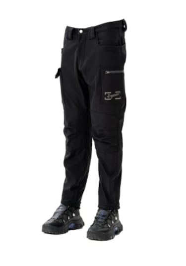 Motofit-Emporium Comfort Softshell Polarlı Motorcu Pantolonu Siyah