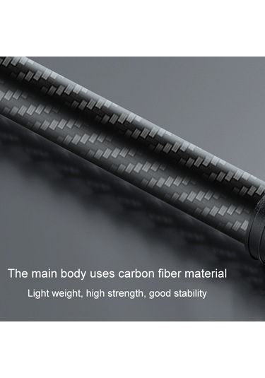 Araç Telefonu Dağı Uzatma Kolu Çift Mafsallı Döner Ayar Karbon Fiber Braketi Biyel, Model: 20mm Top Kafa İçin 140mm