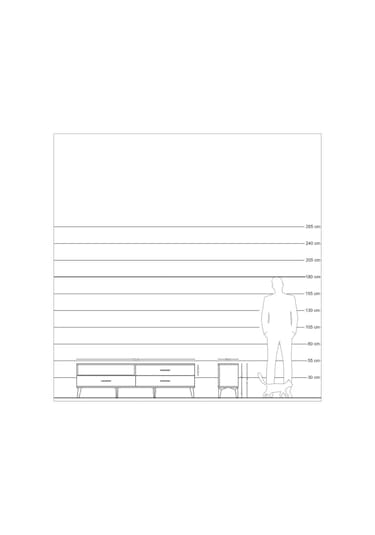 Arges Tv Ünitesi Tek Raflı 3 Çekmeceli 176x30x51 Antrasit-antrasit/antrasit Antrasıt/antrasıt