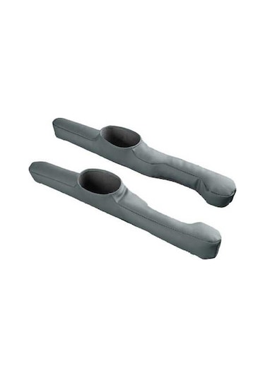 Wondernest 1 Çift Araba Koltuğu Depolama Organizatörü Anti Sızıntı Dikişli Dolgular Gri