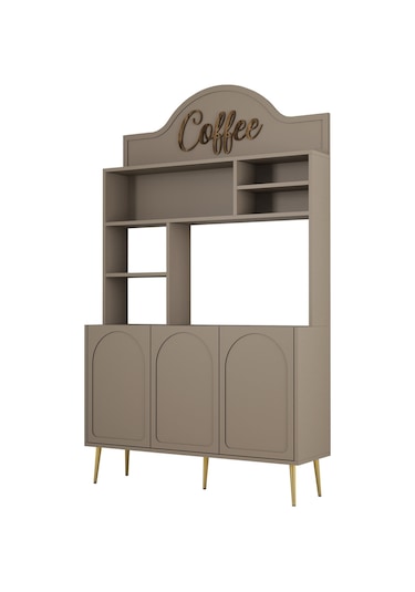 Lyon Kahve Köşesi 120cm - Atlas / Altın