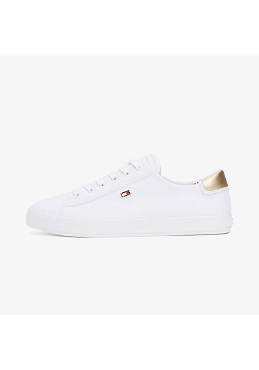 Tommy Hilfiger Vulc Lace Up Kadın Beyaz Sneaker Fw0fw08647 Beyaz