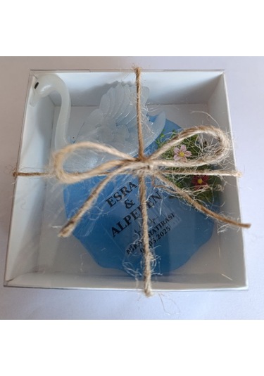 Nişan, Kına, Nikah, Mevlit 6,7cm 12 Adet Mıknatıslı Epoksi Magnet