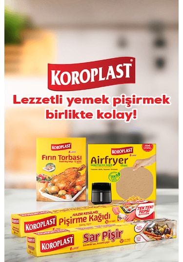 Koroplast Doğal Streç Film 25 Mt X 2 Paket
