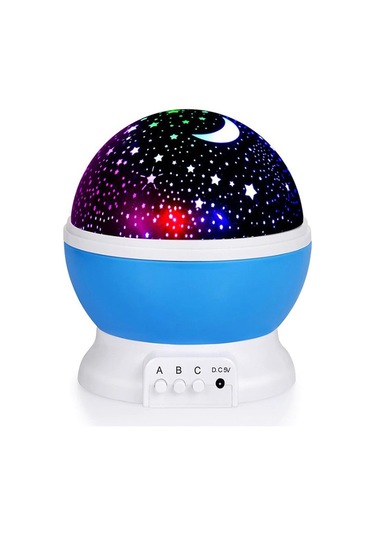 Dönen Star Master Gece Lambası 3 Renkli Usb Fişi