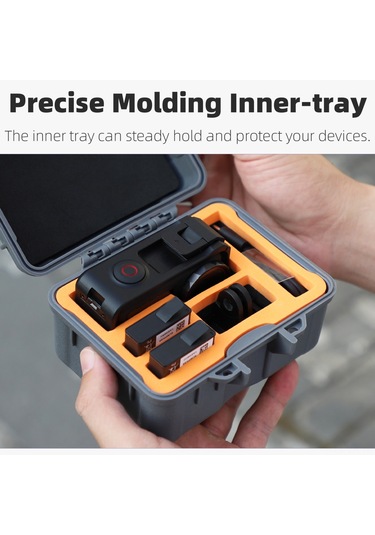 Vkemall Aqx-18 Osmo Actıon 5pro/4/3 Kamera Koruyucu Kutu - Su Geçirmez, Darbeye Dayanıklı, Aksesuar Depolama Kutusu
