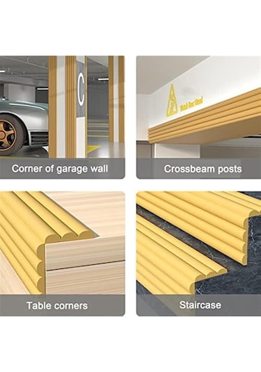 Garaj Duvarı Koruyucusu, Otopark Koruyucusu, Sünger Kenar Anticollicion Warehouse Köşe Muhafızları