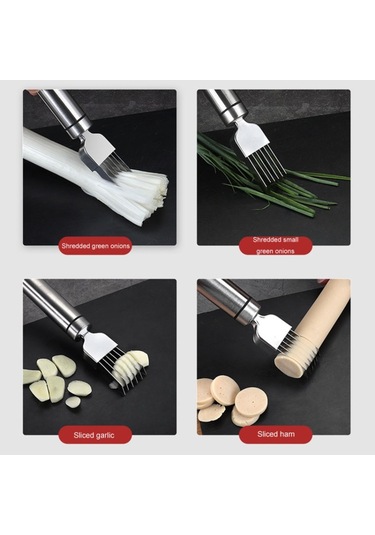 Paslanmaz Çelik Çok Fonksiyonlu Dilimleyici Parçalı Soğan Kesici Diğer