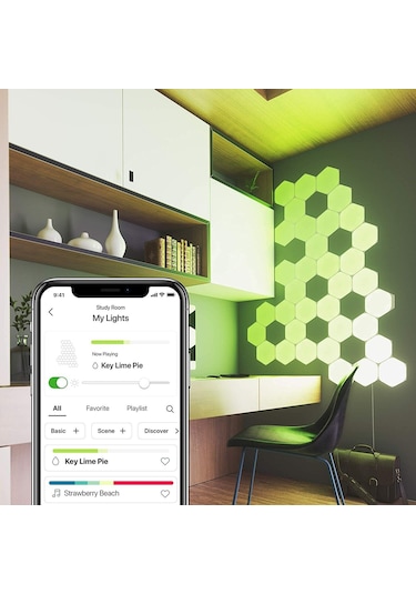 Nanoleaf Canvas 9 Panel Altıgen Akıllı Led Aydınlatma