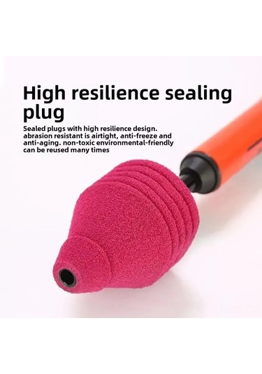 Mufunye Pnömatik Teknoloji İle Tuvalet Ve Kanalizasyon Tıkanıklıklarını Çözün: Dayanıklı Kırmızı Tüp Sokağı Açma Aracı Diğer