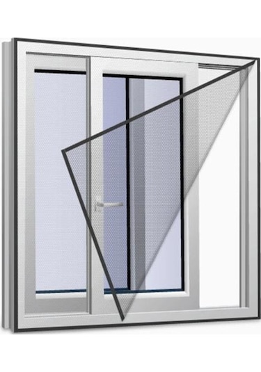 Ev Anti Sivrisinek Böcek Kapı Pencere Net Su Geçirmez Yapışkanlı Netleştirme Örgü Ekran 100 120cm