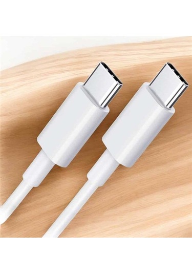 Apple iOS Uyumlu Type-c Girişli Hızlı Şarj 15/15 Pro Max Adaptör Ve Kablosu,