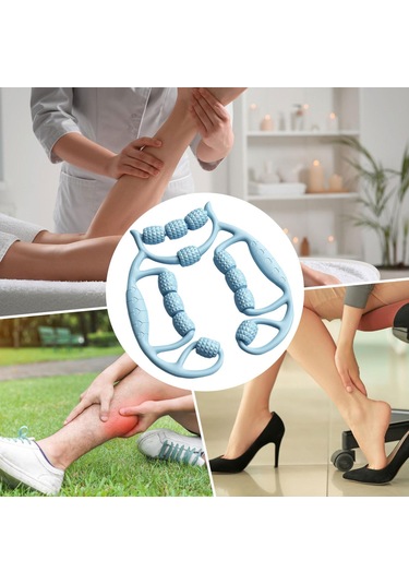 Suntek Bacak Masaj Aleti Hediyesi Derin Doku Masajı Egzersizi Mavi