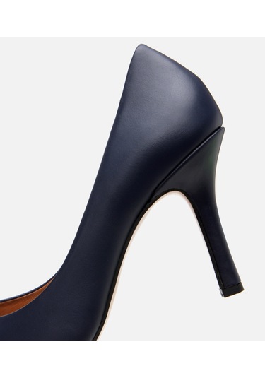 Hotiç Kadın Deri Lacivert Yüksek Topuklu Stiletto 01ayh304180a680 Lacivert-navy Lacivert