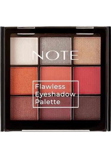 Note Cosmetics Flawless Göz Far Paleti 02