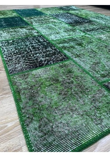 Hoom Rugs Antik Patchwork Yeşil Kb