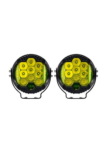 2pcs 3inç Led Sürüş Işığı 75w 15000lm Çalışma Işığı K22845y-2