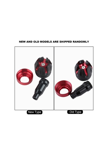 Reedark Motosiklet Alüminyum Kaza Koruyucu Aparatı - Çarpma Ve Çizikten Koruma, Evrensel Uyum, Kırmızı Tek Adet Kırmızı