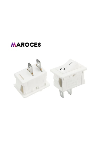 Ic-125B Mini (S) Işıksız Anahtar On-Off Beyaz Renk 1 Adet