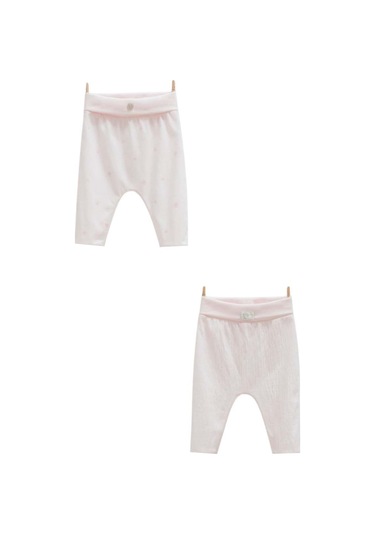 Caramell Patiksiz Bebek Pantolonu 1410 Pembe