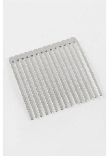 Dalgalı Metal Tarak Küçük 1 Adet