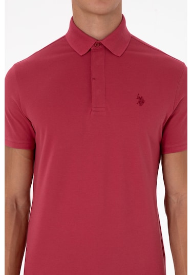 U.s. Polo Assn. Erkek Vişne Tişört Basic 50306015-vr223 Vişne