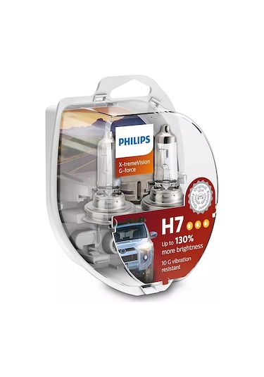 Philips X Treme Vision G Force 130 Fazla I ik H1 H4 H7 115199800 H4 Fiyatlar ve Ozellikleri