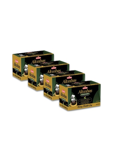 Çaykur Altınbaş Tomurcuklu Bergamot Aromalı Siyah Kolay Demlik Çay 4 x 40'lı