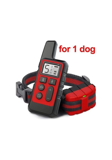 Geeksen Köpek Eğitim Tasması 1 Köpek İçin 500m Havlama Önleyici