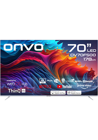Onvo OV70F500 70" 4K Ultra HD WebOs Smart LED TV