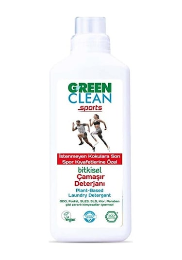 U Green Clean Sports Bitkisel Çamaşır Deterjanı 1 L