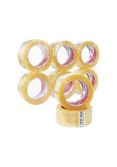 Ve-ge Aslan Koli Bandı 45Mm x 100M Şeffaf 6'Lı Paket