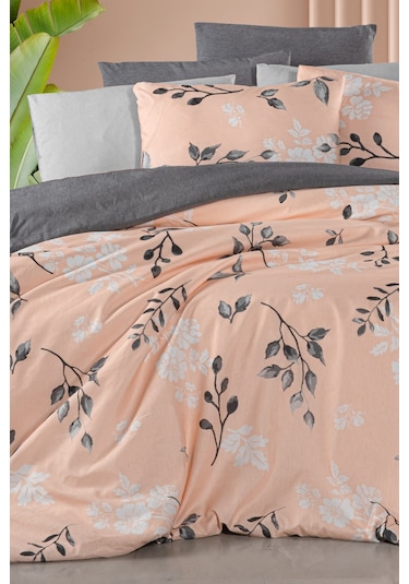 Lastikli Çarşaflı Tek Kişilik Nevresim Takımı Liza Yavruağzi