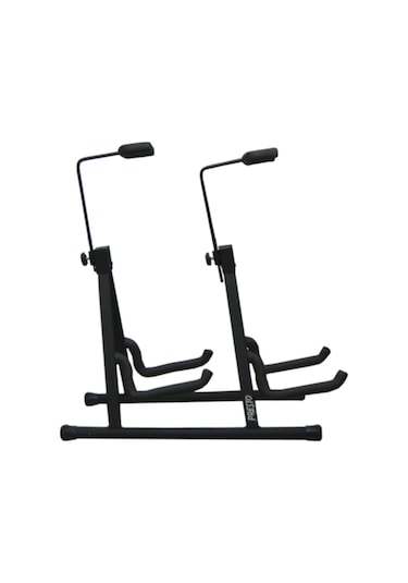 Presto Çiftli Sap Dayamalı Gitar Sehpası Standı