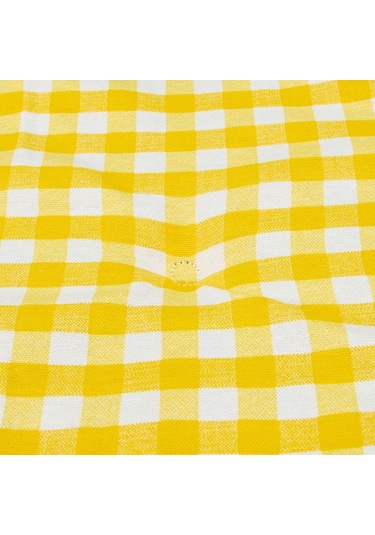 Evidea Soft Guarda Sandalye Minderi - Sarı - 38x38 Cm Sarı