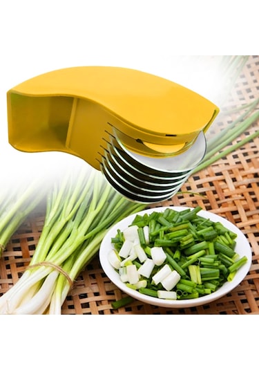 Suntek Maydanoz Rulo Kıyma Manuel Sebze Kesici Ev Patates Sarı