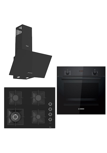 Bosch&ferre Sanremo HBF512BB1T - SC405 - D086 3 Lü Ankastre Set