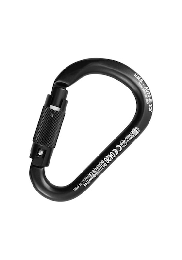 Kong Hms Classic Auto Block Triactlock Karabina En 362/b En 12275/b Uıaa Eac Sertifikalı Bla Siyah