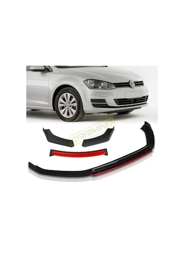 Volkswagen Polo Ön Tampon Altı Lip 4 Parça 2014-2018